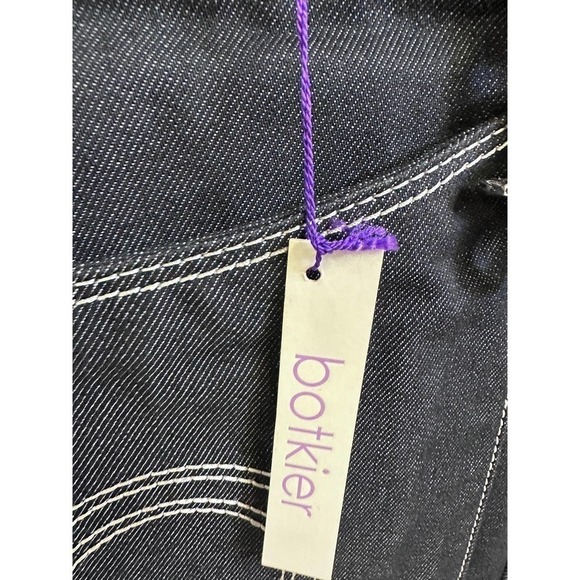 Botkier NWT Black Denim Tote Bag 2006 Model w/ Logo - Picture 5 of 7